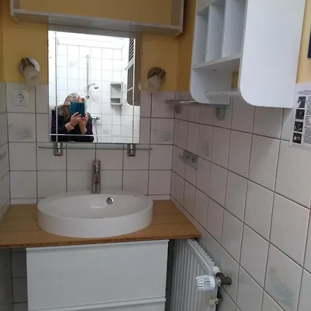 8 Im 1stock, Box -betten, Terrasse Mit Strandkorb Apartament